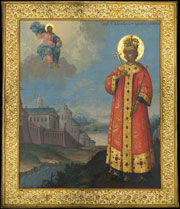 Икона в окладе «Образ Святого благоверного царевича Димитрия»