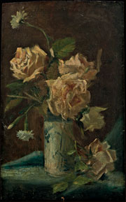 Клевер Юлий Юльевич (сын) (1882–1942) «Натюрморт с розами», первая треть XX в.