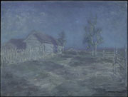 Бялыницкий-Бируля Витольд Каэтанович (1872–1957) «Тихая ночь. Деревня», 1910-е гг.