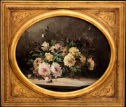 Неизвестный художник. Германия. «Натюрморт с цветами», конец XIX в.