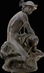 Фрезе М.В. «Меркурий, завязывающий сандалию»», 1907 г.