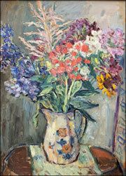 Удальцова Надежда Андреевна (1886–1961). «Натюрморт с цветами», 1950-е гг.