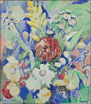 Альтман Александр (1885–1950) «Цветочная композиция», 1930-е гг.