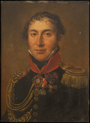 Луи Леопольд  Буальи (?) (1761-1845) Портрет офицера Рижского драгунского полка, 1815  г.