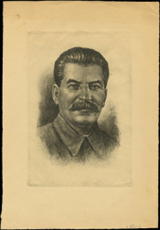 Павлов Николай Александрович (1899-1968) Портрет И.В. Сталина, около 1934 г.