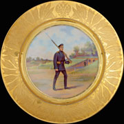 Тарелка «Рядовой Либавского Крепостного батальона 1893 г.»