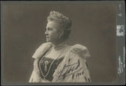 Фотографии королевы Греции Ольги, великой княгини Романовой, с автографом