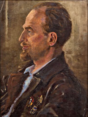 Самохвалов Александр Николаевич (1894-1971). «Портрет летчика Фариха», 1940 г.