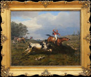 Бенно Адам (1812–1892). «Бык и наездник», 1863 г.