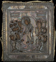 Икона «Воскресение Христово» в серебряном окладе