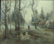 Клевер Юлий Юльевич (1850–1924) «Хутор. Туман»,  1906 г.