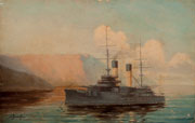 Блинов Леонид Демьянович (1867–1903)<br />«Морской пейзаж», конец XIX в.