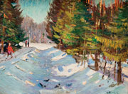 Тимков Николай Ефимович (1912–1995)<br />«Зимняя прогулка», 1960 г.