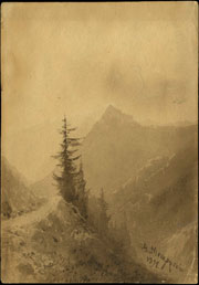 Мещерский Арсений Иванович (1834−1902)<br />«Горный пейзаж», 1892 г.