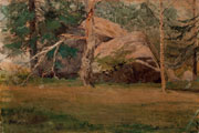 Бенуа Альберт Николаевич (1852−1936)<br />«Лесной пейзаж», конец XIX – начало XX вв.